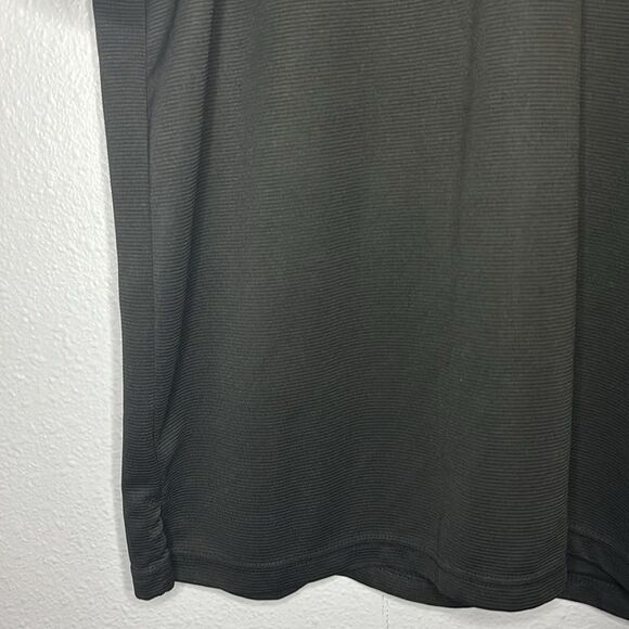 Ben Hogan Black Striped Textured Short Sleeved Polo Size XL - Picture 5 of 9